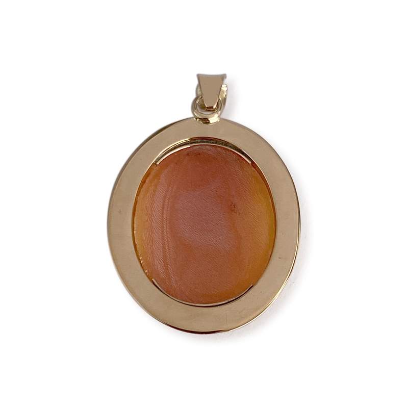 Pendentif d'occasion or 750 jaune camée - vue 2