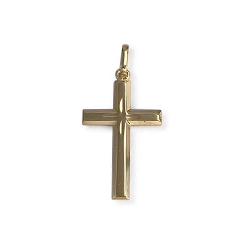 Croix d'occasion or 750 jaune