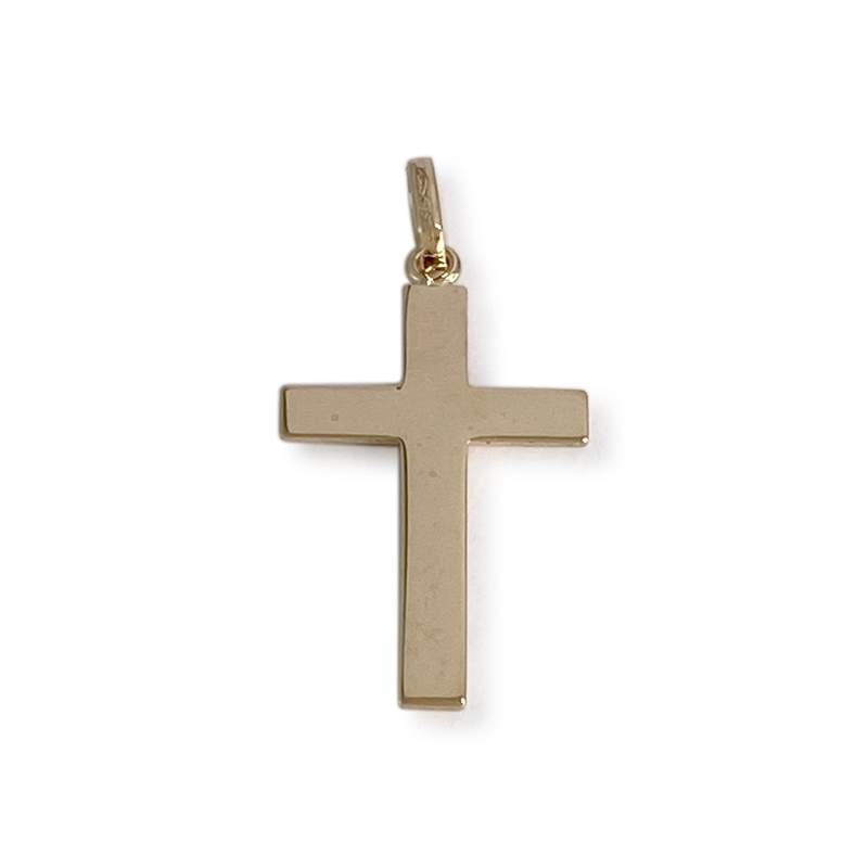 Croix d'occasion or 750 jaune - vue 2
