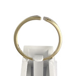 Bague d'occasion or 375 jaune diamant - vue 3