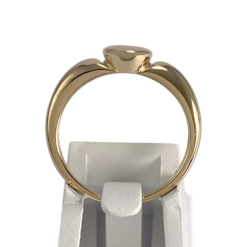 Bague d'occasion or 750 jaune emeraude - vue 3