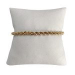 Bracelet d'occasion or 750 jaune maille torsadée - vue 1