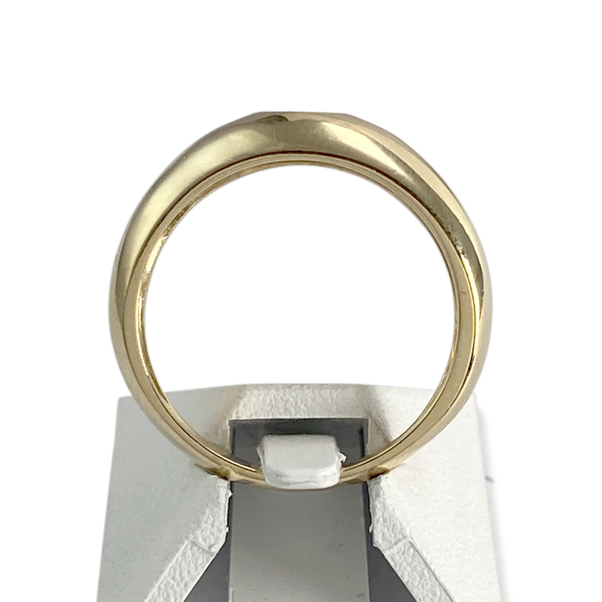 Second-hand gold 750 yellow diamond ring - view 3