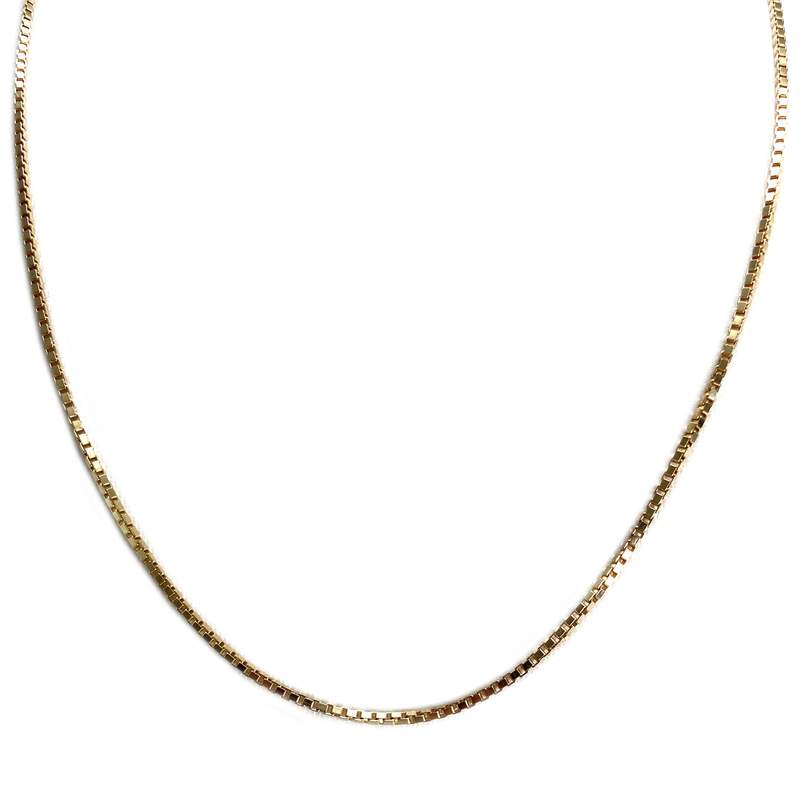 Collier d'occasion or 750 jaune maille venitienne - vue 1