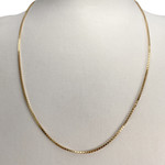 Collier d'occasion or 750 jaune maille venitienne - vue 2