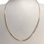 Collier d'occasion or jaune 750, maille venitienne, 50 cm - vue 2
