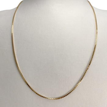 Collier d'occasion or 750 jaune maille venitienne