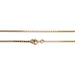 Collier d'occasion or jaune 750, maille venitienne, 50 cm - vue 3