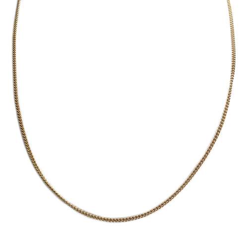 Collier d'occasion or 750 jaune maille gourmette