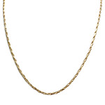 Collier d'occasion or 750 jaune maille fantaisie - vue 1