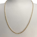 Collier d'occasion or 750 jaune maille fantaisie - vue 2