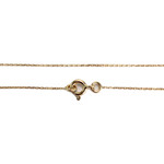 Collier d'occasion or 750 jaune maille forcat perle de tahiti - vue 3