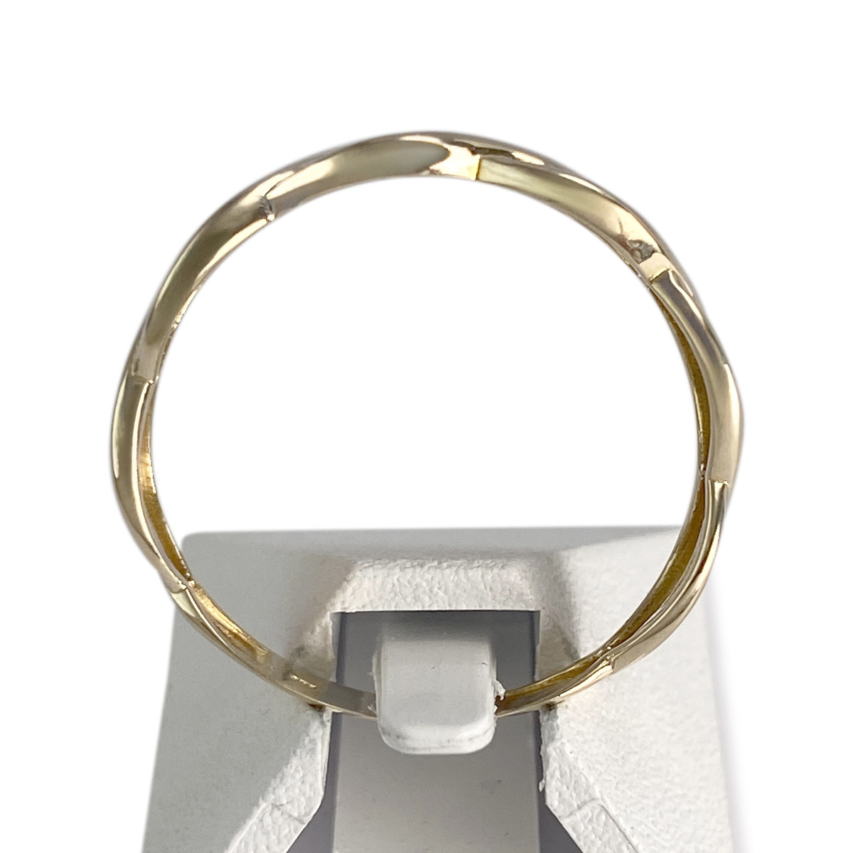 Bague d'occasion  or 375 tressée - vue 3