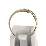 Bague d'occasion  or 750 2 tons diamants - vue 3