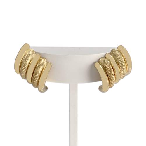 Boucles d'oreilles d'occasion or 750 jaune