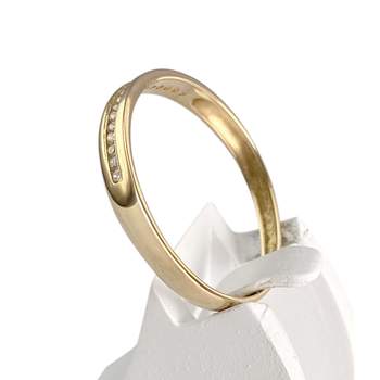 Bague d'occasion or 750 jaune diamants
