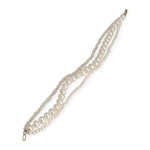 Bracelet d'occasion or 375 jaune maille perles de culture de Chine - vue 2