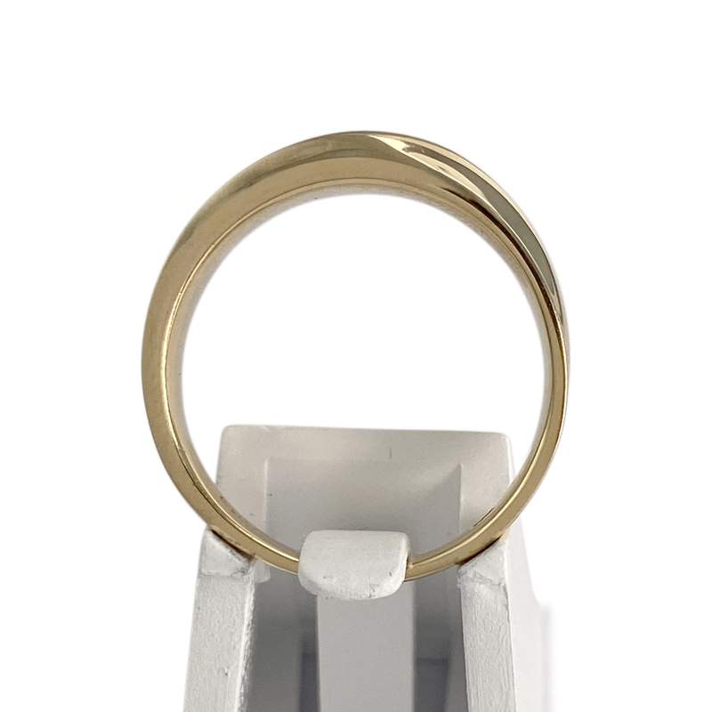 Bague d'occasion or 750 jaune diamant - vue 3