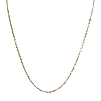 Second-hand chain 750 yellow gold forcat link