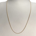 Tweedehands ketting van 750 geelgoud met forcat-schakels, 52,5 cm - afbeelding 2