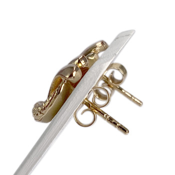 Boucles d'oreilles d'occasion or 375 jaune