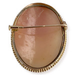 Broche d'occasion or 750 jaune camee - vue 2