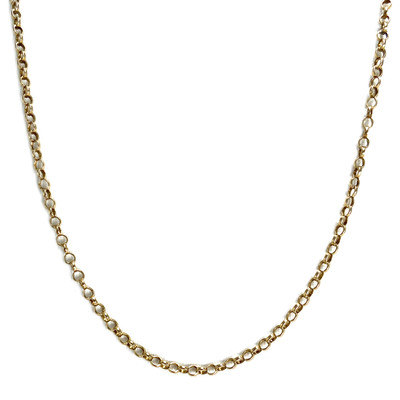 Chaîne d'occasion or 750 jaune maille cerclée - vue 1