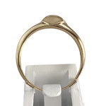 Tweedehands goud 750 gele robijn ring - bekijk 3
