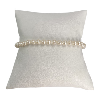 Bracelet d'occasion or 750 jaune perles de culture de chine