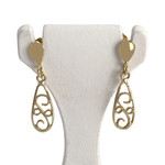 Boucles d'oreilles d'occasion or 750 jaune - vue 1