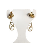 Boucles d'oreilles d'occasion or 750 jaune - vue 3