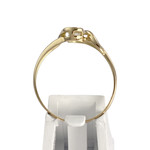 Bague d'occasion  or 750 zirconia - vue 3