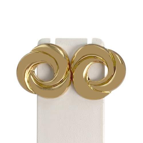 Boucles d'oreilles d'occasion or 750 jaune
