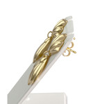 Boucles d'oreilles d'occasion or 750 jaune - vue 2