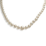 Collier d'occasion or 750 jaune perle de culture - vue 1