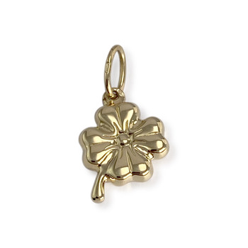 Pendentif d'occasion or 750 jaune tréflle