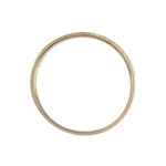 Bague d'occasion or 750 jaune diamants - vue 3