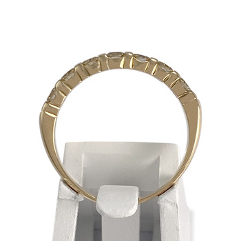 Bague d'occasion or 750 jaune diamants