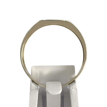 Chevalière d'occasion  or 375 2 tons diamant