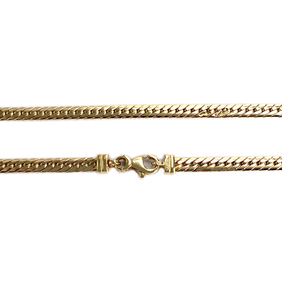 Collier d'occasion or 750 jaune maille anglaise - vue 3