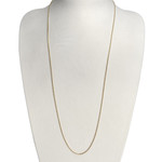 Used 750 yellow gold chain, forcat link, 63 cm - view 2