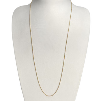 Second-hand chain 750 yellow gold forcat link