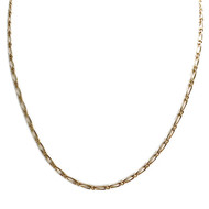 Pre-owned 750 yellow gold chain with horse link