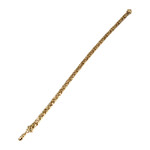Bracelet d'occasion or 750 jaune maille royale - vue 2