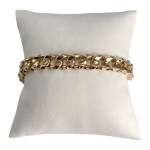 Bracelet d'occasion or 750 jaune maille gourmette - vue 1