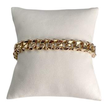 Gebruikte armband van 750 geelgoud met schakelband