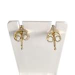 Boucles d'oreilles d'occasion  or 750 2 tons rubis - vue 3