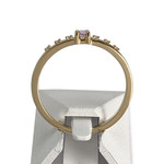 Bague MAUBOUSSIN d'occasion or 750 jaune diamant saphir - vue 3