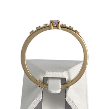 Bague MAUBOUSSIN d'occasion or 750 jaune diamant saphir