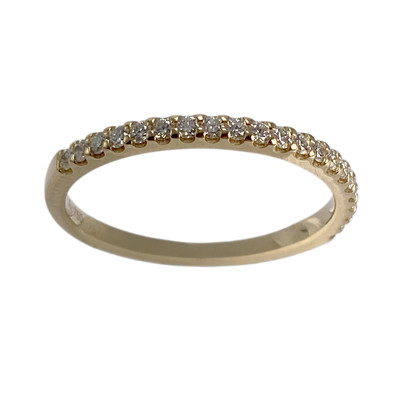 Bague GUERIN d'occasion or 750 jaune diamant - vue 1